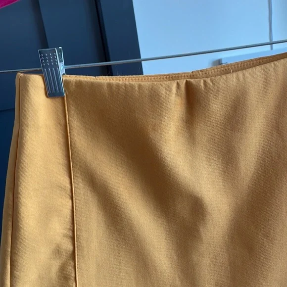 Zara size small skirt skort shorts tangerine orange - Picture 2 of 5
